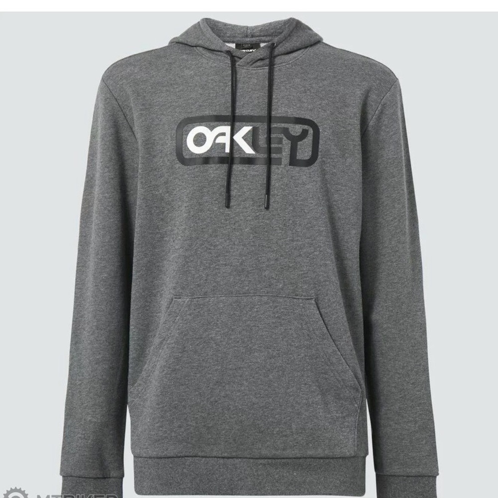 Oakley Men’s Gray Locked In Pullover Hoodie